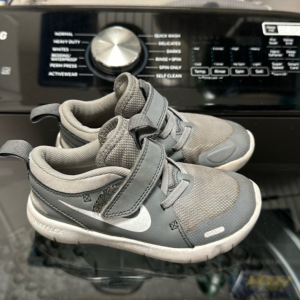 Nike Toddler Size 11, Gray. Used